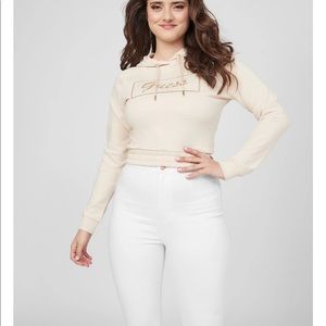 Guess cropped sweatshirt
